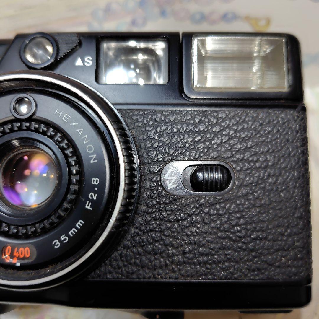 ☆☆良品❕全動作確認済☆☆ KONICA C35 EF3 　ブラック