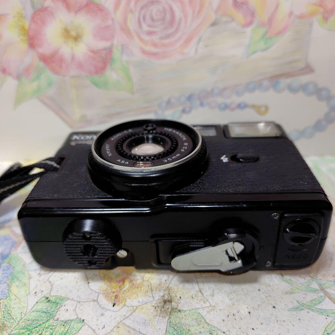 ☆☆良品❕全動作確認済☆☆ KONICA C35 EF3 　ブラック