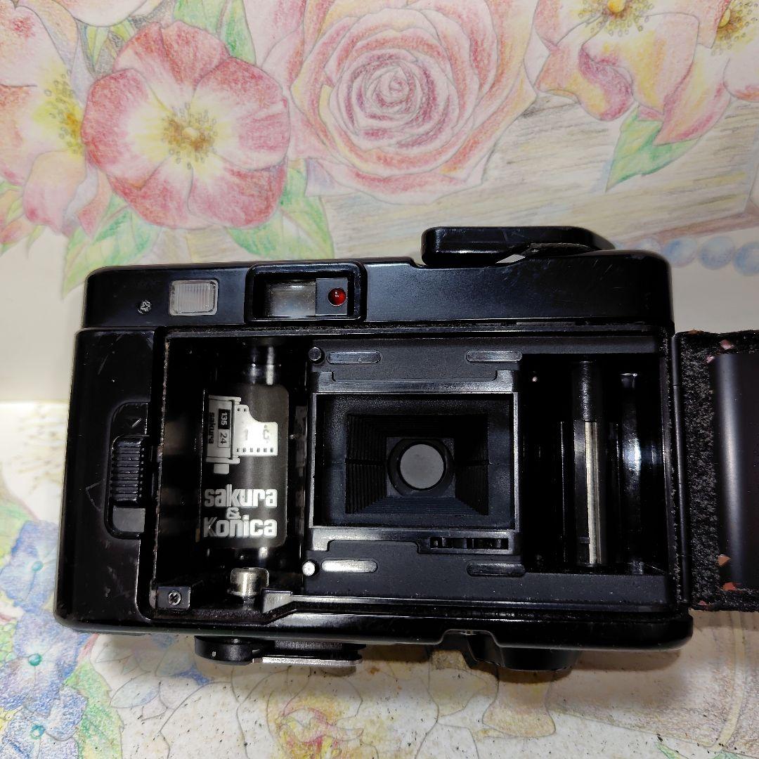 ☆☆良品❕全動作確認済☆☆ KONICA C35 EF3 　ブラック