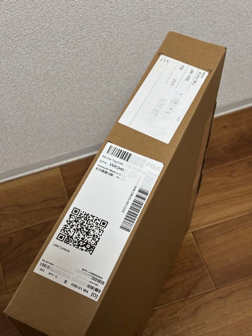 新品 Dell ノートPC Inspiron 15インチ 512GB SSD