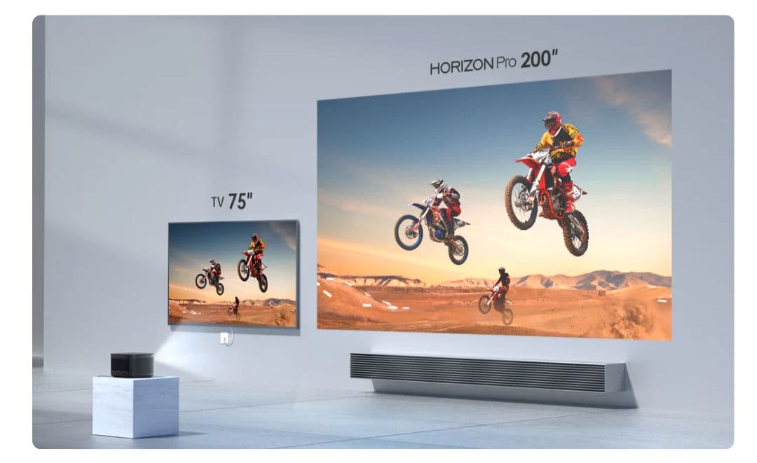 A*S様 XGIMI HORIZON Pro 高性能 4K プロジェクター 即日