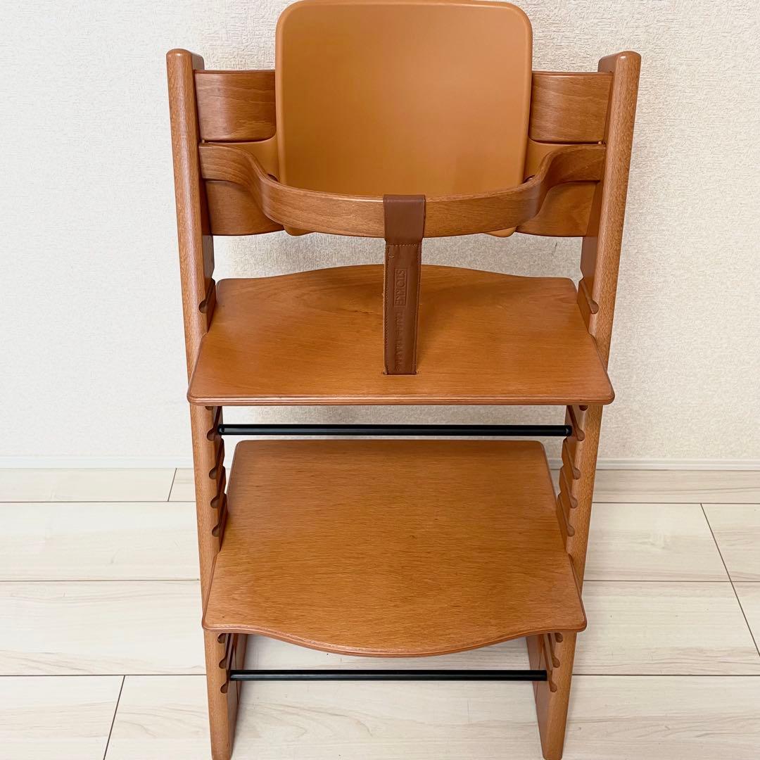 【良品】ストッケ　トリップトラップ　ベビーガード　ベルト付き　シリアルナンバー3