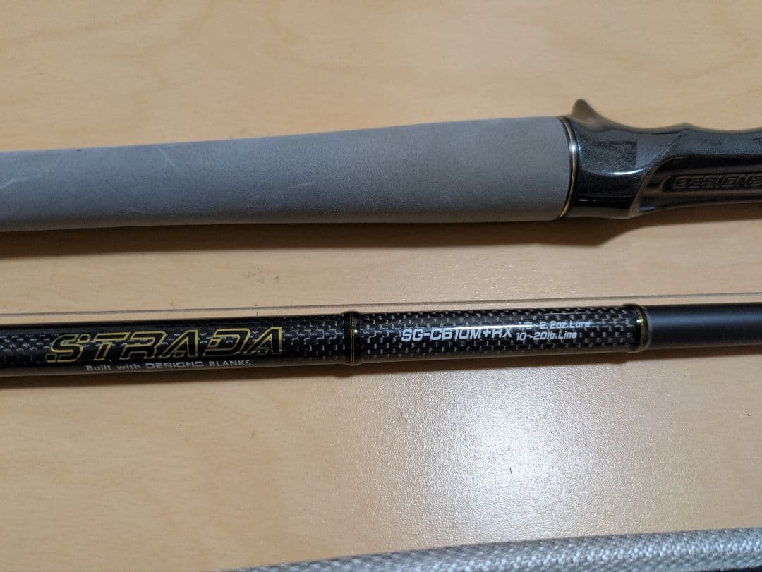 ストラーダ ゴールド SG-C610M+RX デジーノ ベイトロッド 美品