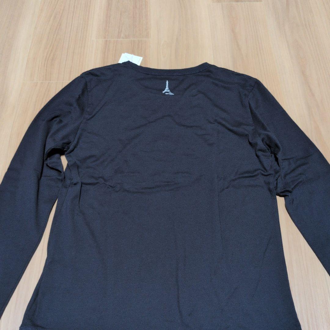 マドモアゼルノンノン　フランス地図刺繍 長袖Tシャツ　紺　М　新品未使用‼️