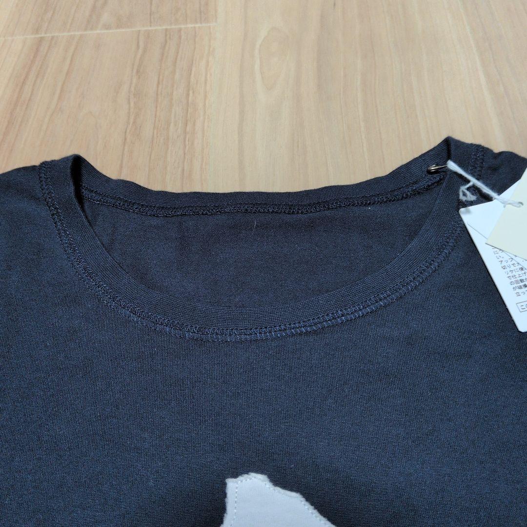 マドモアゼルノンノン　フランス地図刺繍 長袖Tシャツ　紺　М　新品未使用‼️