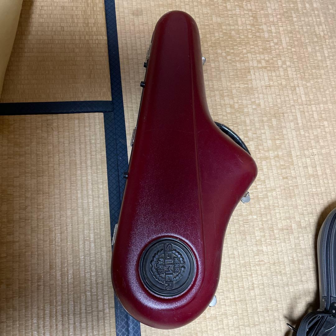 サックスケース ワインレッド ハードシェル　テナーサックス用