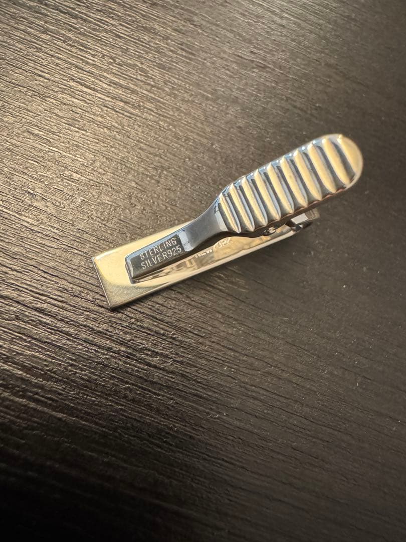 25SS 希少 THOM BROWNE トムブラウン タイバー タイピン 925