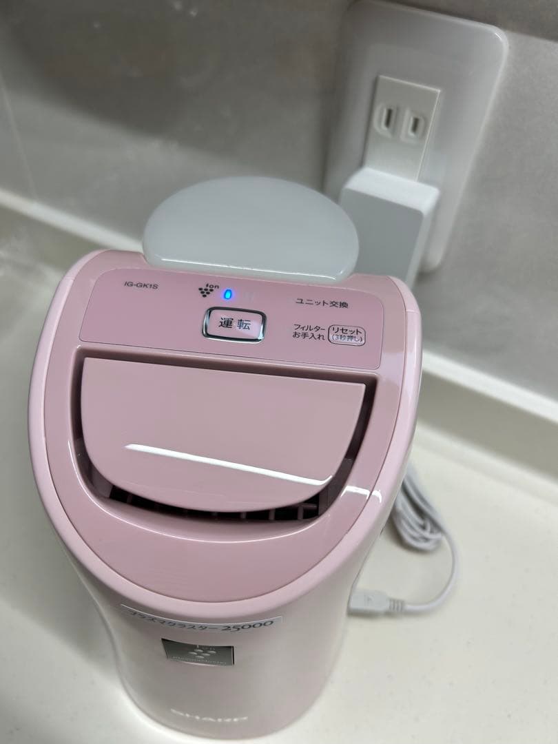 新品未使用 SHARP IG-GK1S-P プラズマクラスター イオン発生器