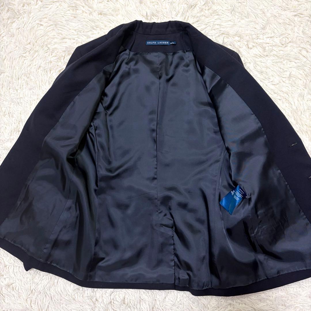 RALPH LAUREN ラルフローレン　金ボタン紺ブレテーラードジャケット　S