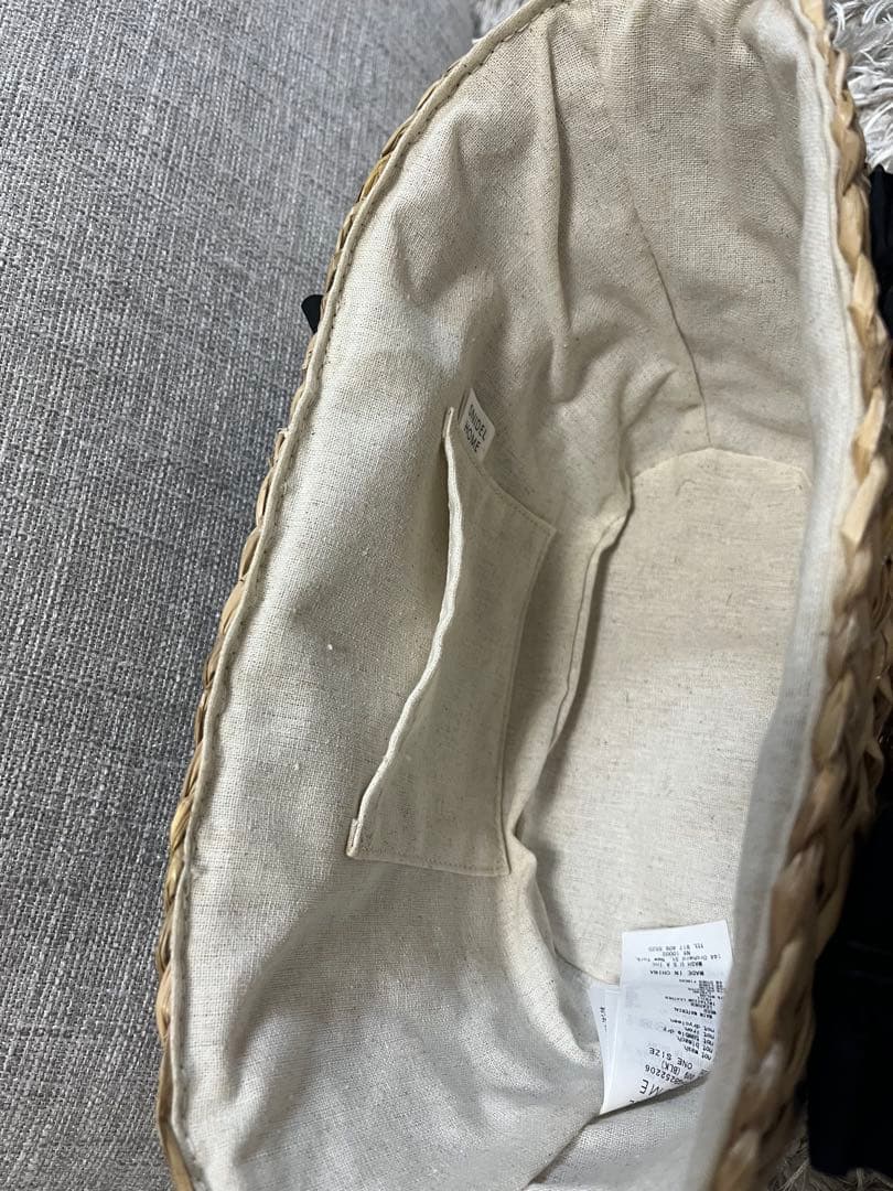 SNIDEL  ビジューかごバッグ