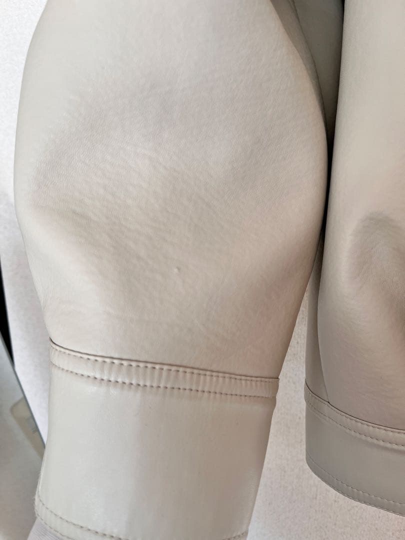 ETRE TOKYO エトレトウキョウ　リバーシブルボアブルゾン　S アイボリー