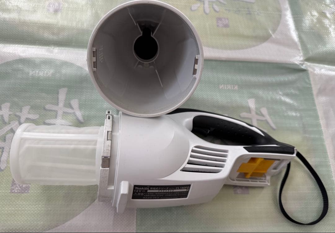 マキタ 18V充電式クリーナー CL180FD フルセット スタンド付き 美品