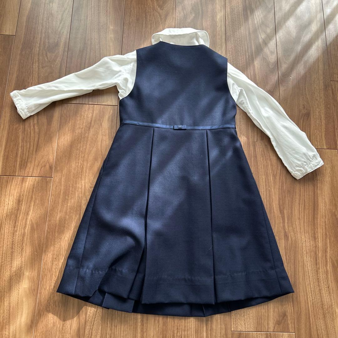 familiar フォーマルスーツ 120 ネイビー