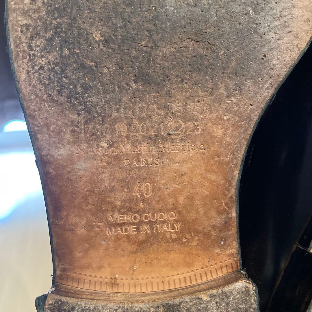 マルジェラ　メゾンマルジェラ　ダービーシューズ