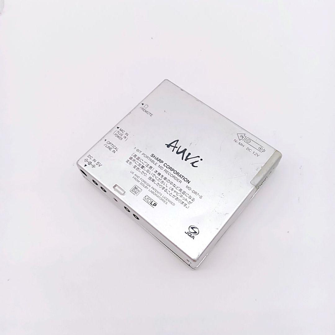 入手困難 SHARP ポータブルMDプレーヤーMD-DR7-S