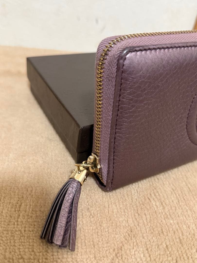 週末限定お値下げ！GUCCI　ソーホー　長財布　ラウンドファスナー　レザー