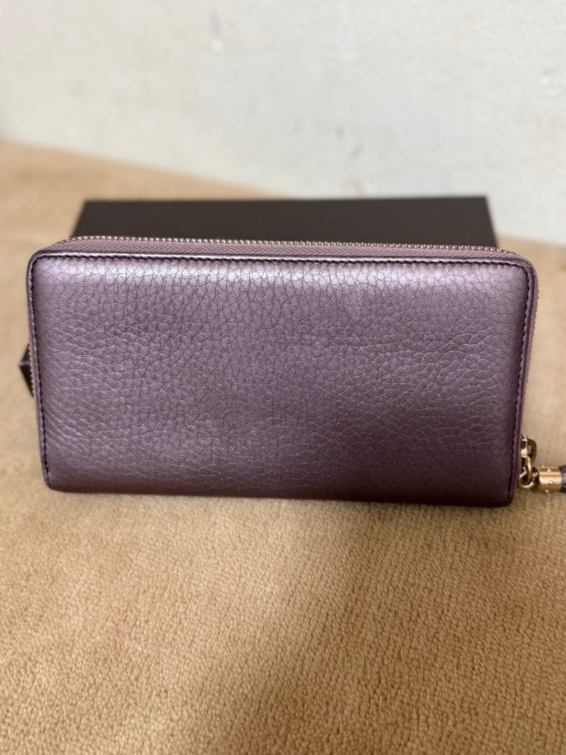 週末限定お値下げ！GUCCI　ソーホー　長財布　ラウンドファスナー　レザー