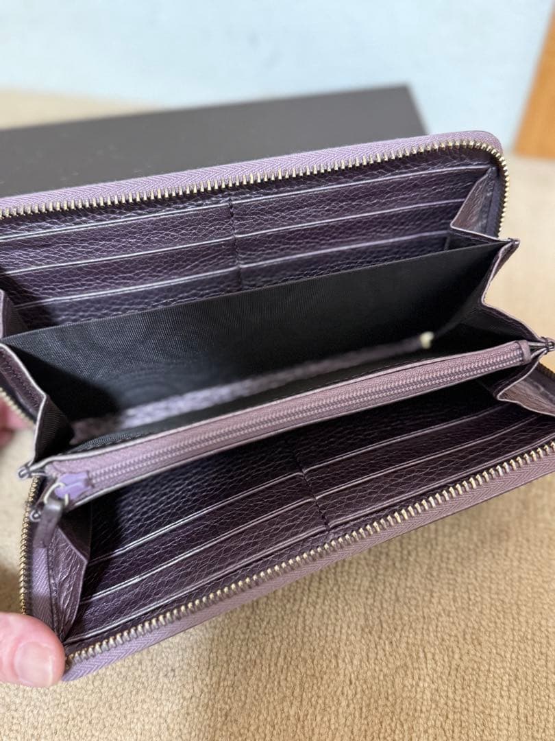 週末限定お値下げ！GUCCI　ソーホー　長財布　ラウンドファスナー　レザー