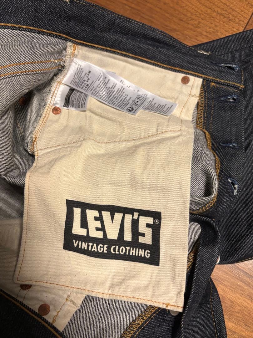 【期間限定最値下】リーバイス　501XX 1947年復刻　ワンウォッシュ　W31