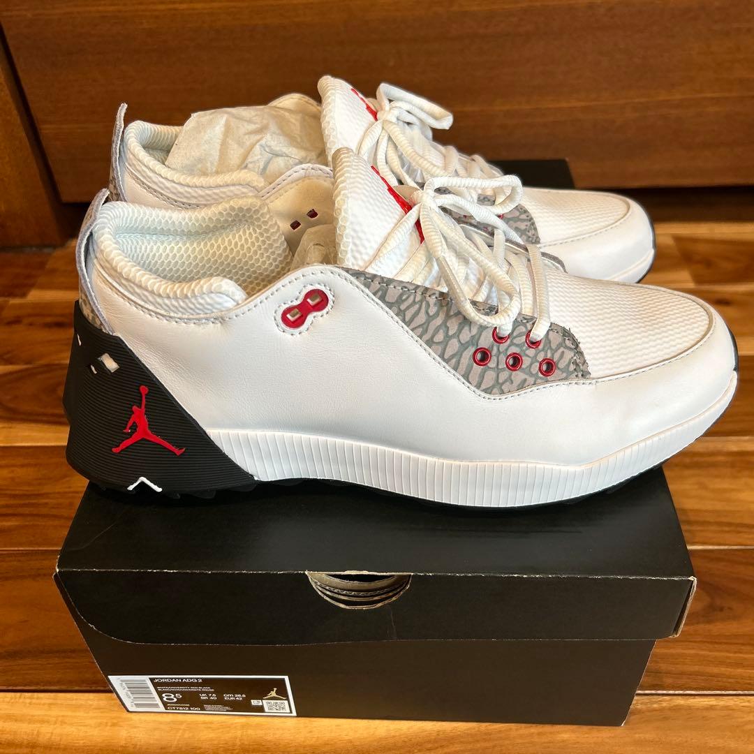 Jordan ADG2 ゴルフシューズ 8.5(US) ブラック/レッド