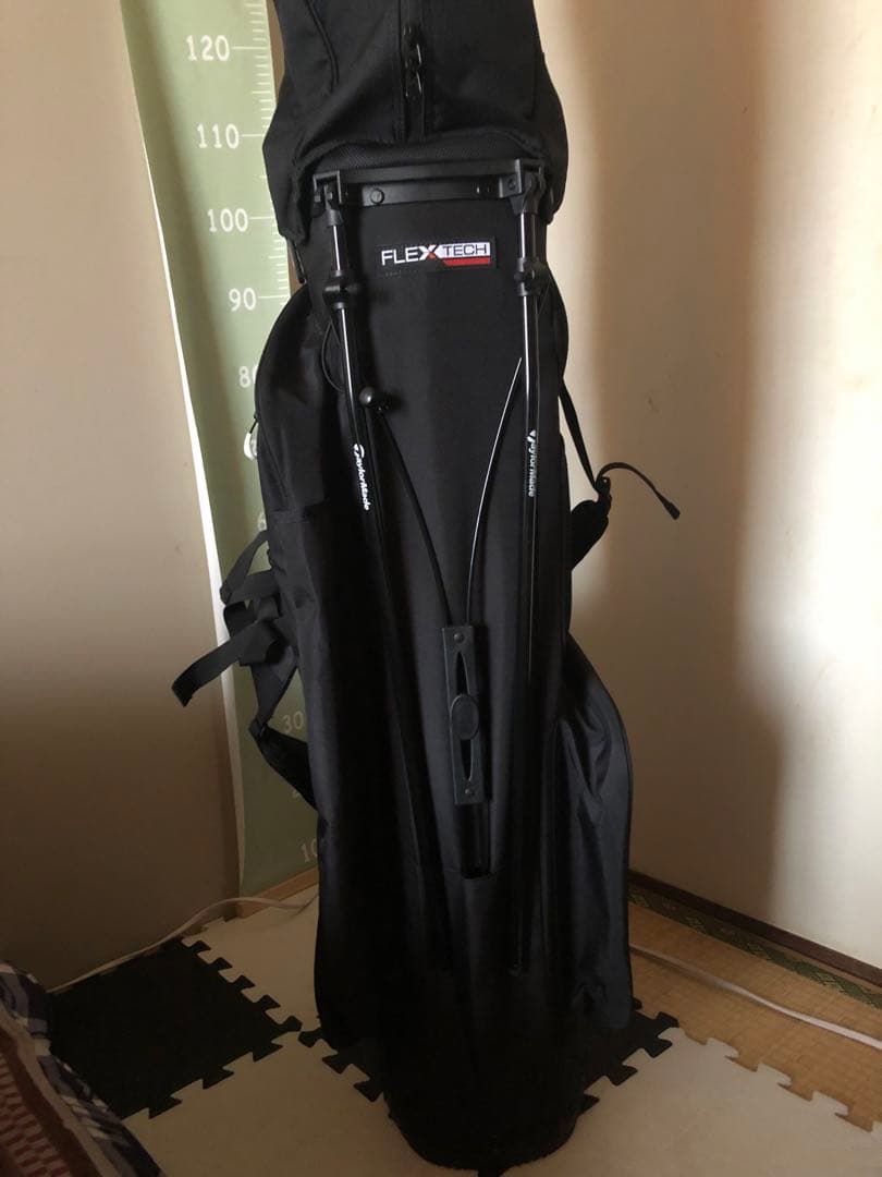 テーラーメイド⭐︎スタンド付きゴルフキャディバッグ 黒