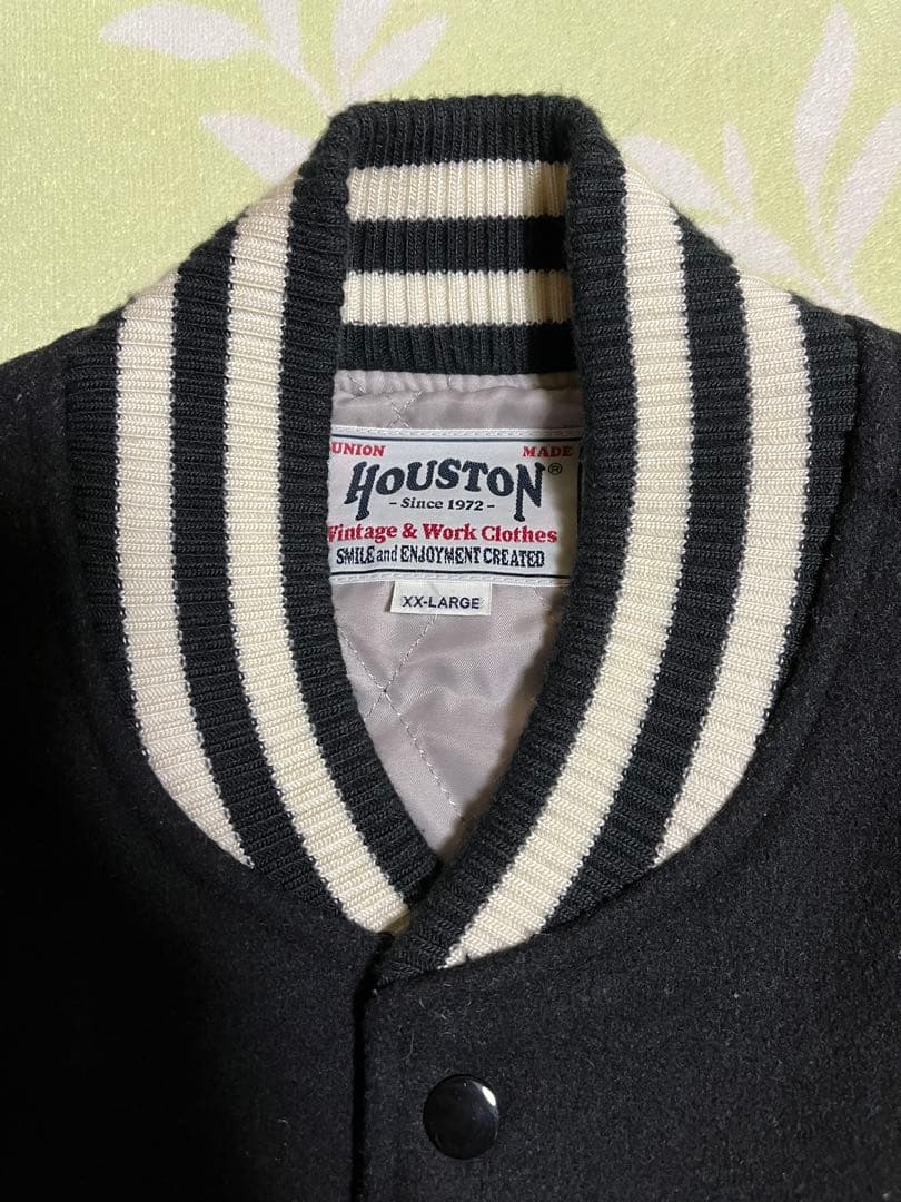 HOUSTON MELTON AWARD JACKET スタジャン