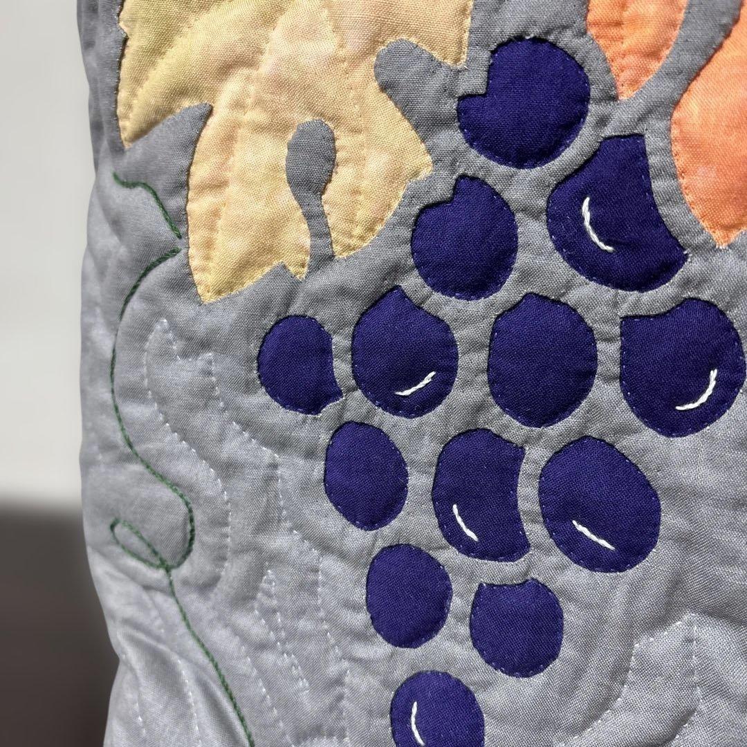 ハワイアンキルトバッグ★ハンドメイド★葡萄