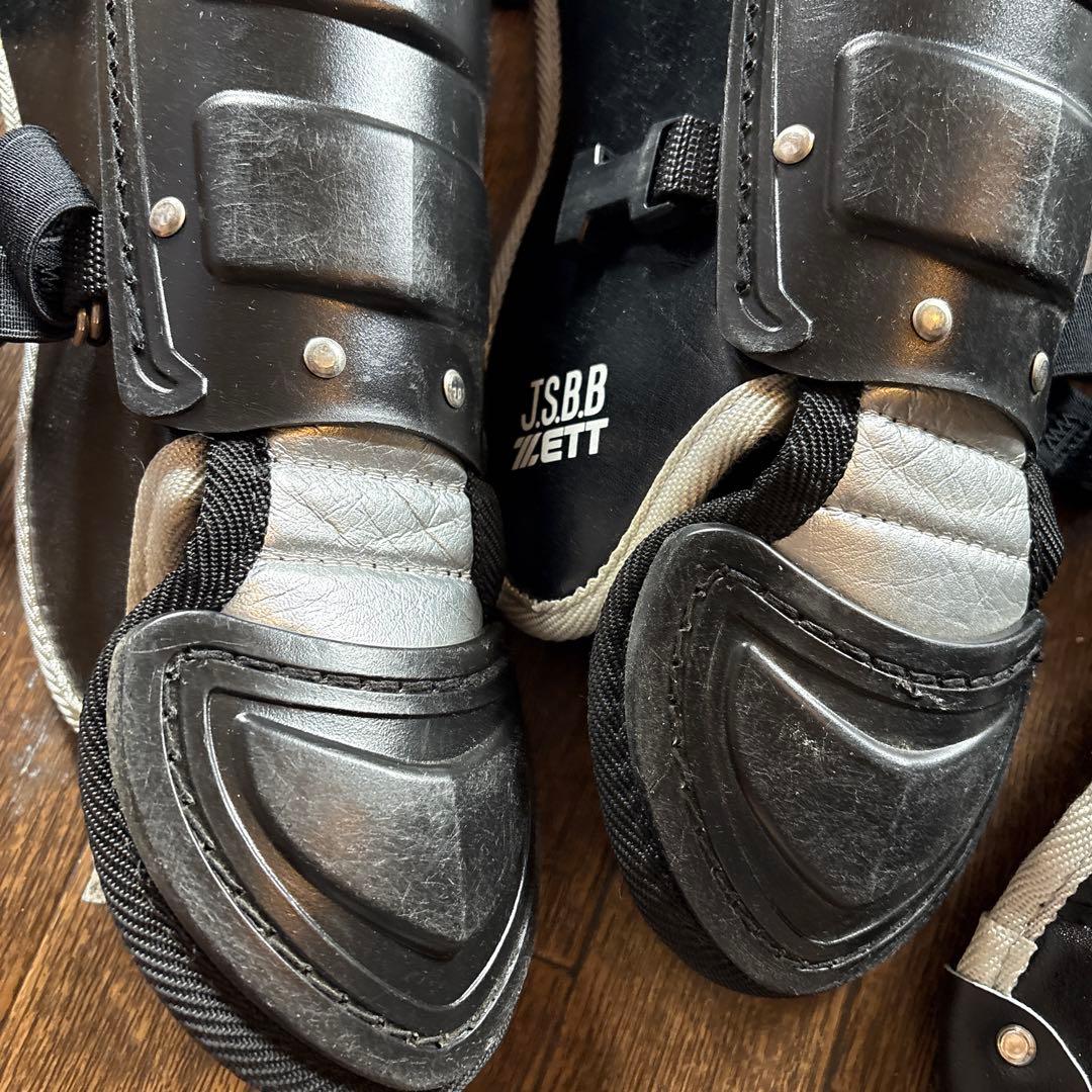 ま*つ様 ZETT JSBB キャッチャー防具セット　少年軟式野球用　黒　日本製