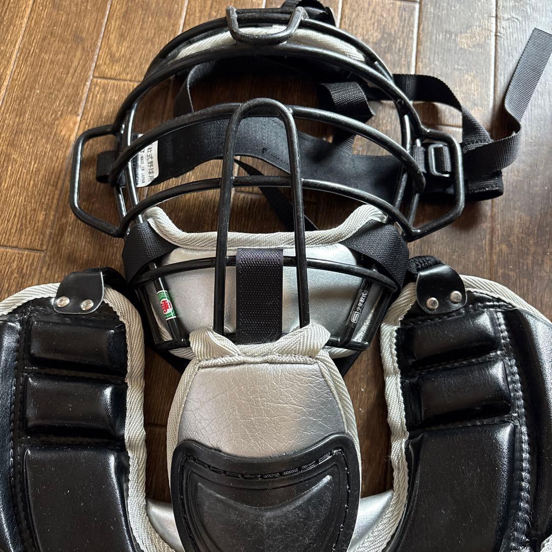 ま*つ様 ZETT JSBB キャッチャー防具セット　少年軟式野球用　黒　日本製