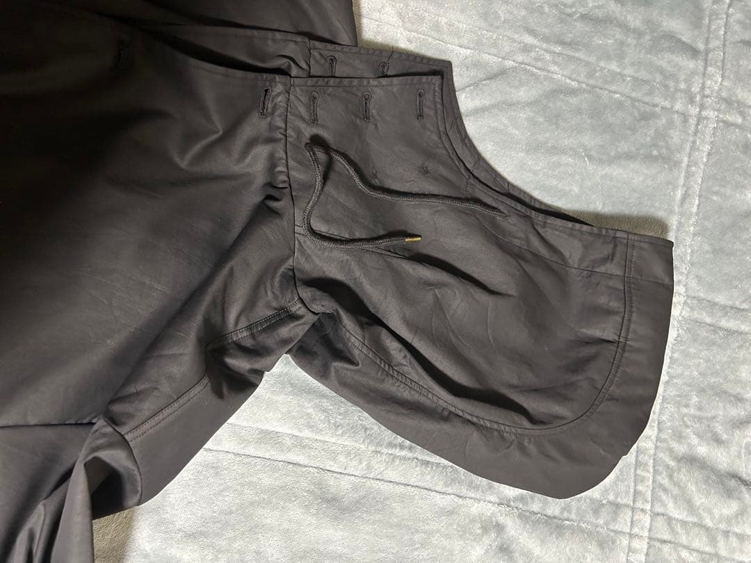 【新品】【keels】ブラック　モッズコート　オーバーサイズ