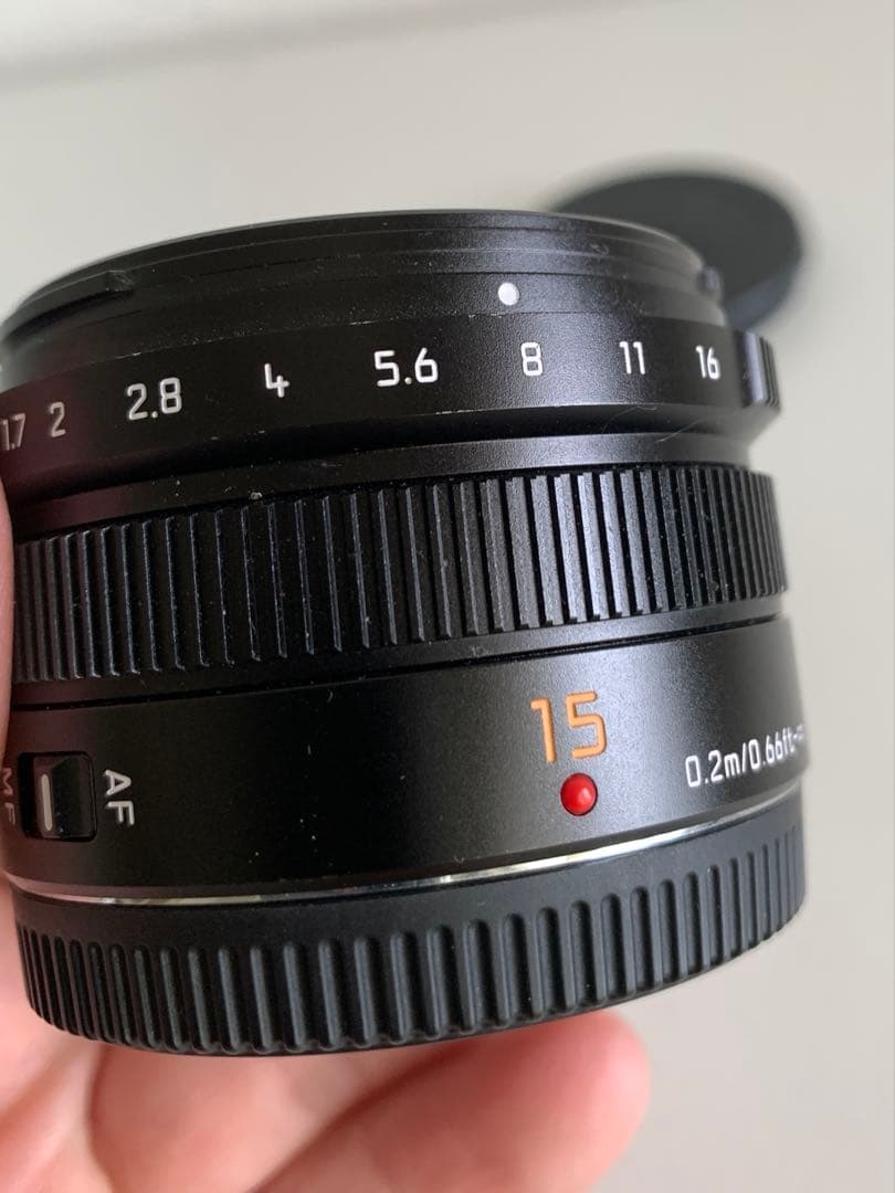 Leica 15mm f1.7 マイクロフォーサーズ