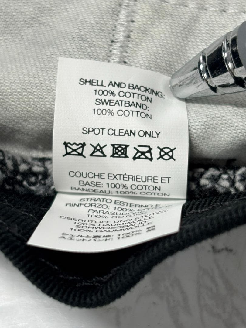 未使用 タグ付 Supreme ミリタリーブーニーハット M/L 迷彩 ブラック