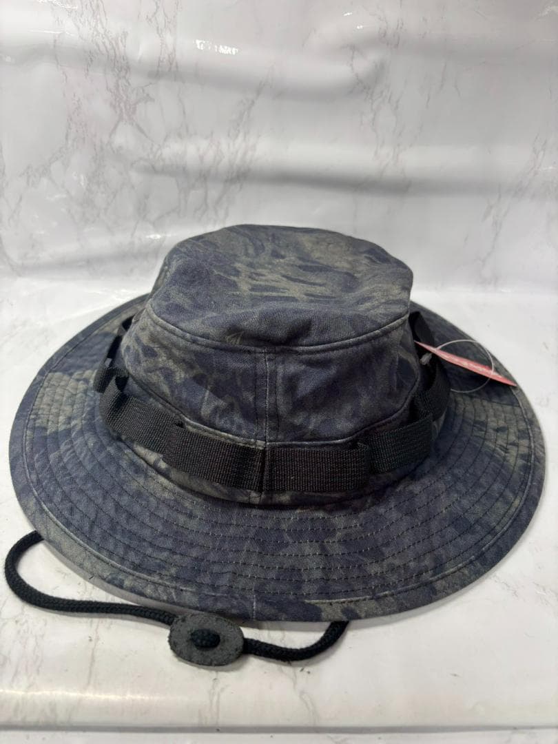 未使用 タグ付 Supreme ミリタリーブーニーハット M/L 迷彩 ブラック