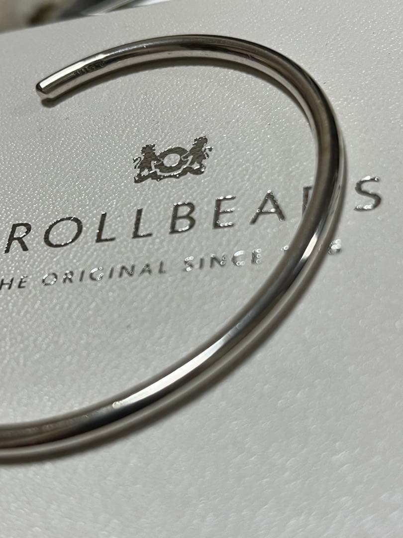 お取置き　トロールビーズ　シルバーバングル＆ストロベリークォーツ