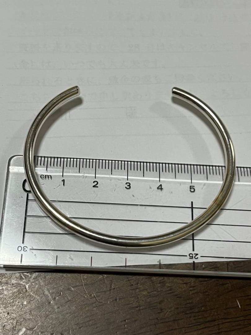 お取置き　トロールビーズ　シルバーバングル＆ストロベリークォーツ