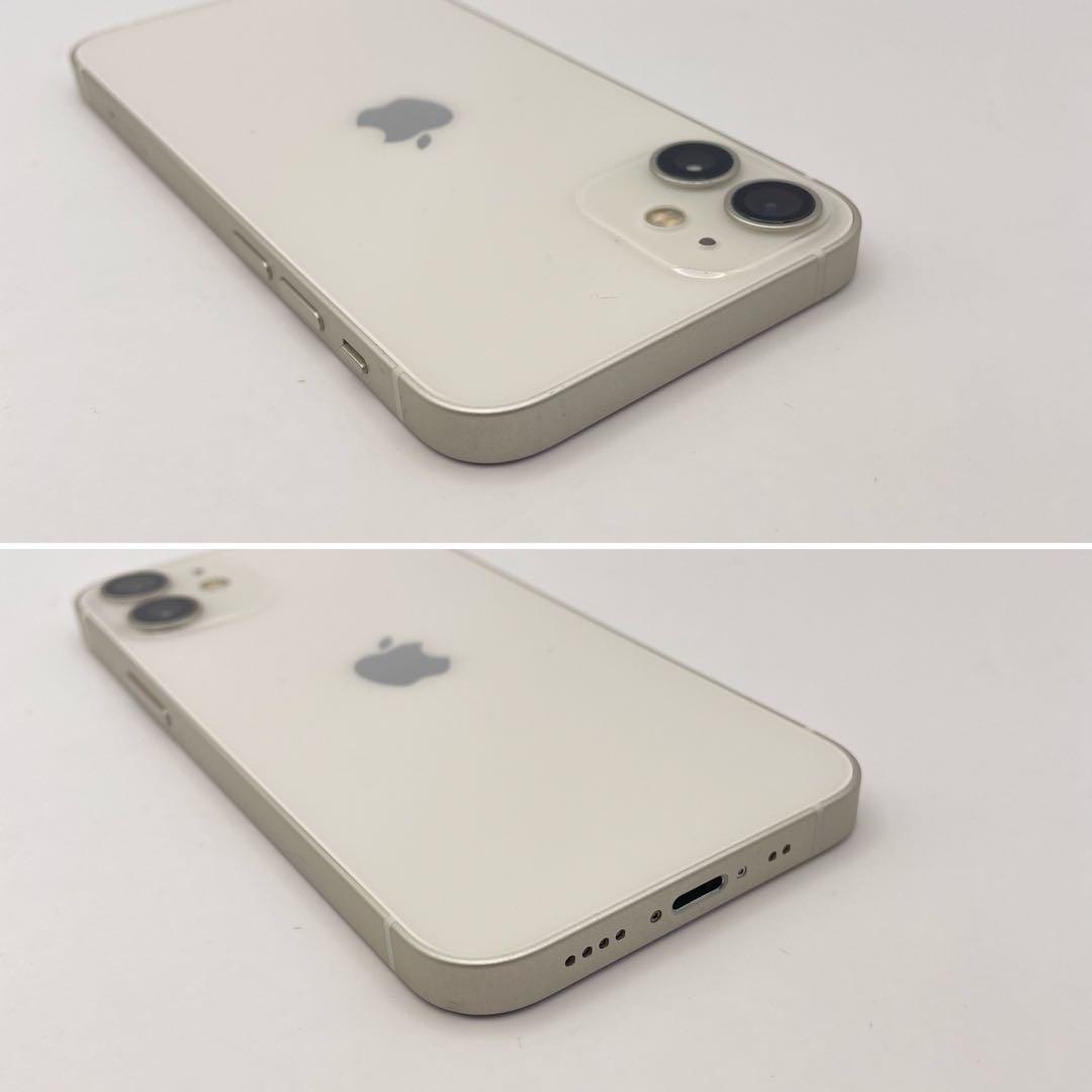 iPhone 12mini 128GB 大容量バッテリー新品100% 白