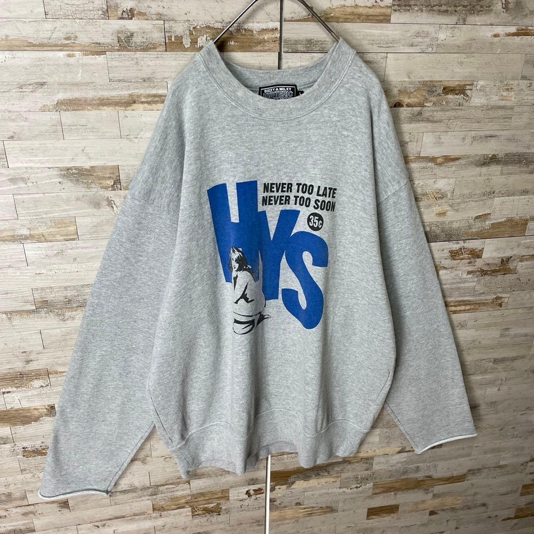 3399U【人気モデル】ヒステリックグラマー☆ヒスガール HYSロゴ スウェット