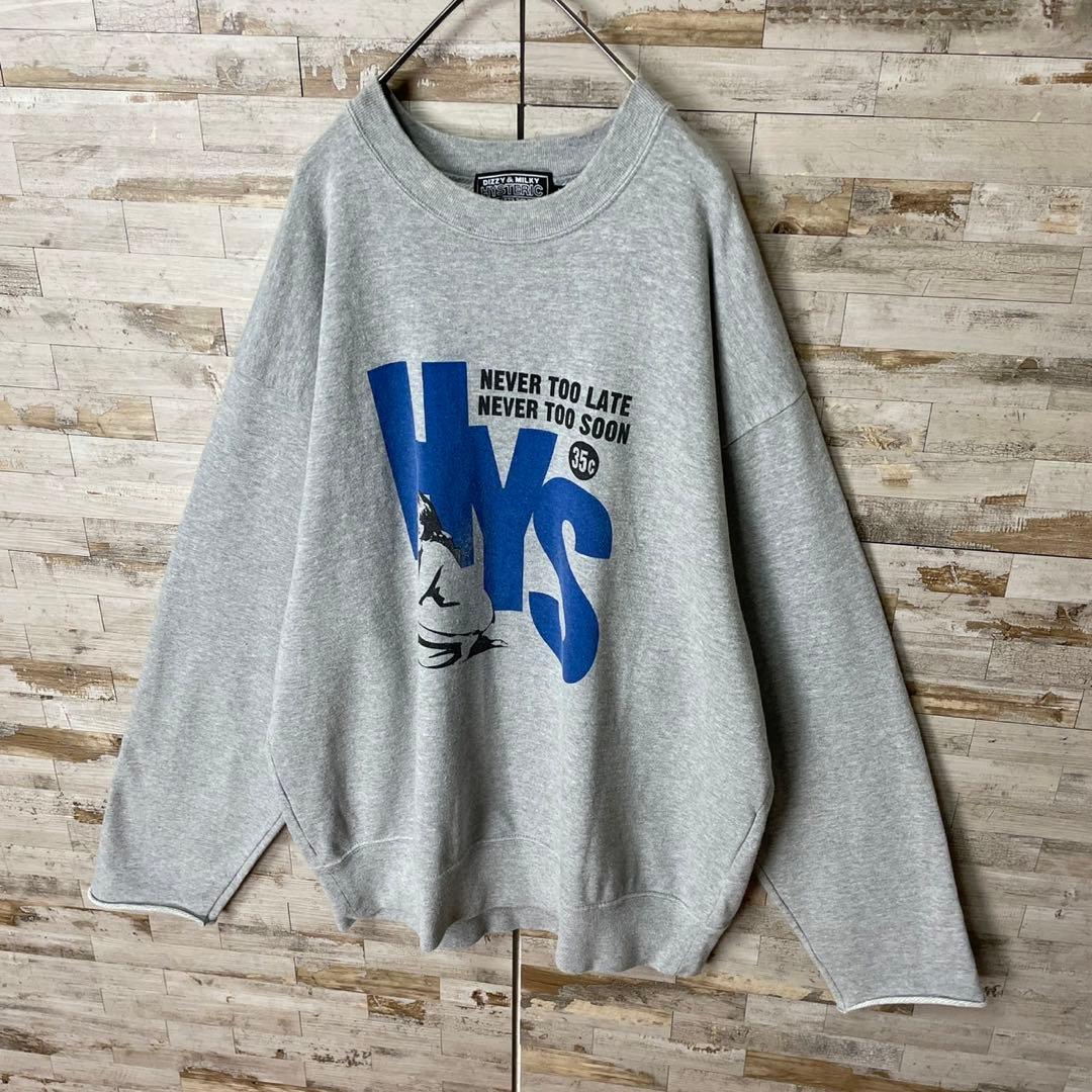 3399U【人気モデル】ヒステリックグラマー☆ヒスガール HYSロゴ スウェット