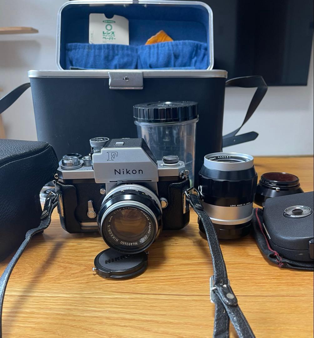 Nikon F ・フィルム一眼レフ・カメラセット