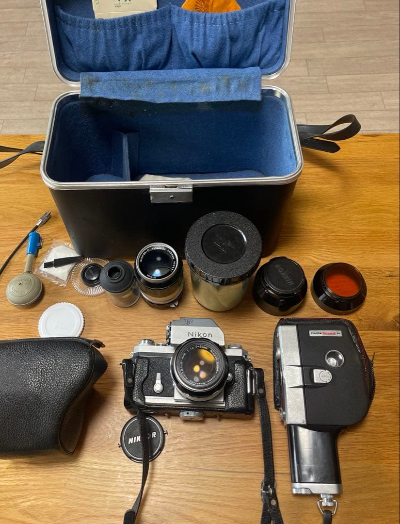 Nikon F ・フィルム一眼レフ・カメラセット