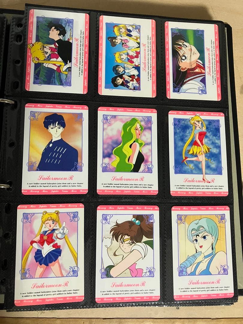 セーラームーンカード　ヒーローコレクション　2弾　ノーマル144枚+キラ12枚