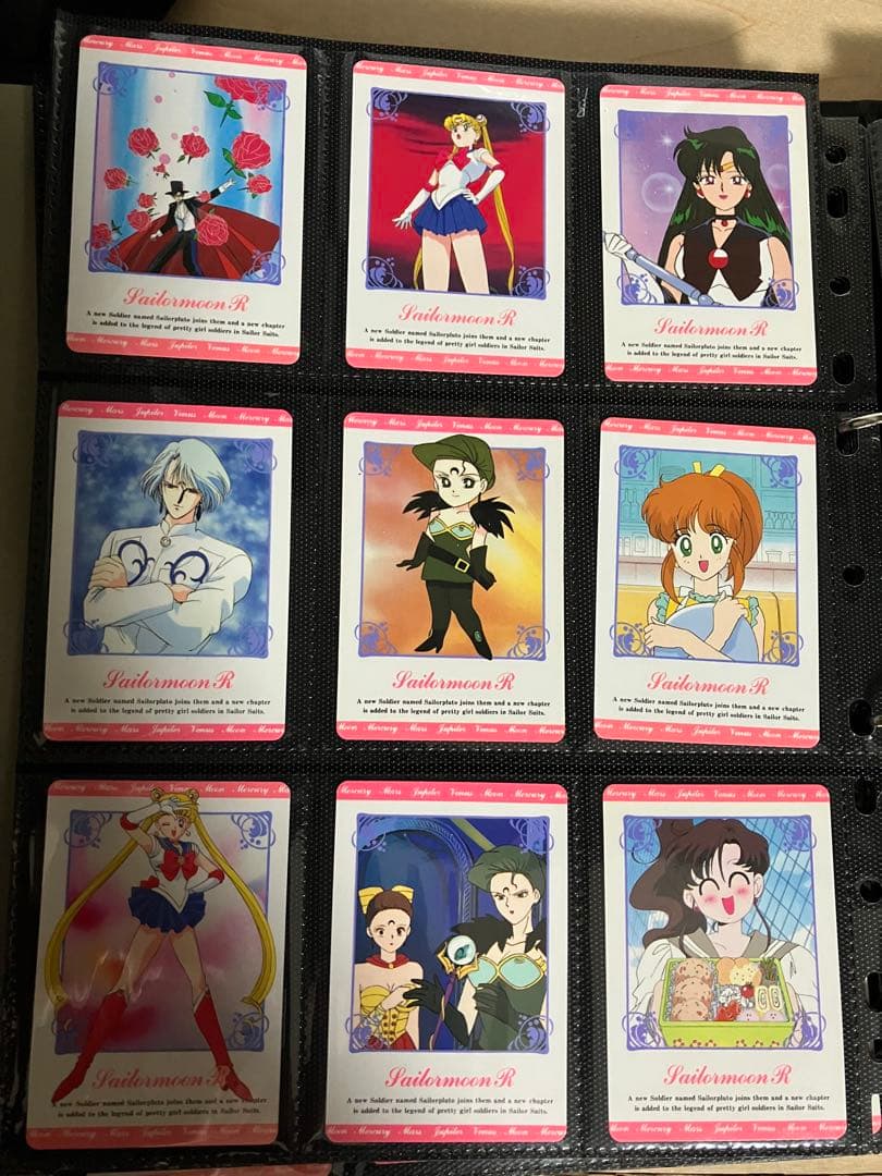 セーラームーンカード　ヒーローコレクション　2弾　ノーマル144枚+キラ12枚