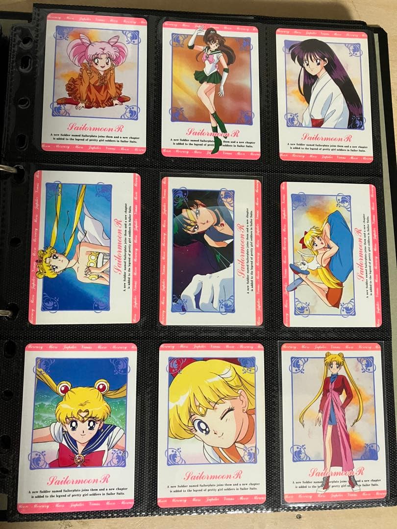 セーラームーンカード　ヒーローコレクション　2弾　ノーマル144枚+キラ12枚