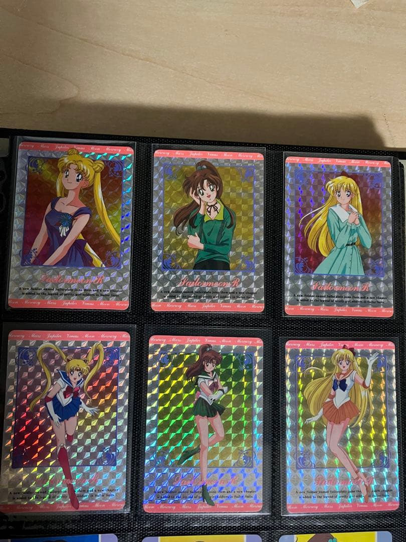 セーラームーンカード　ヒーローコレクション　2弾　ノーマル144枚+キラ12枚