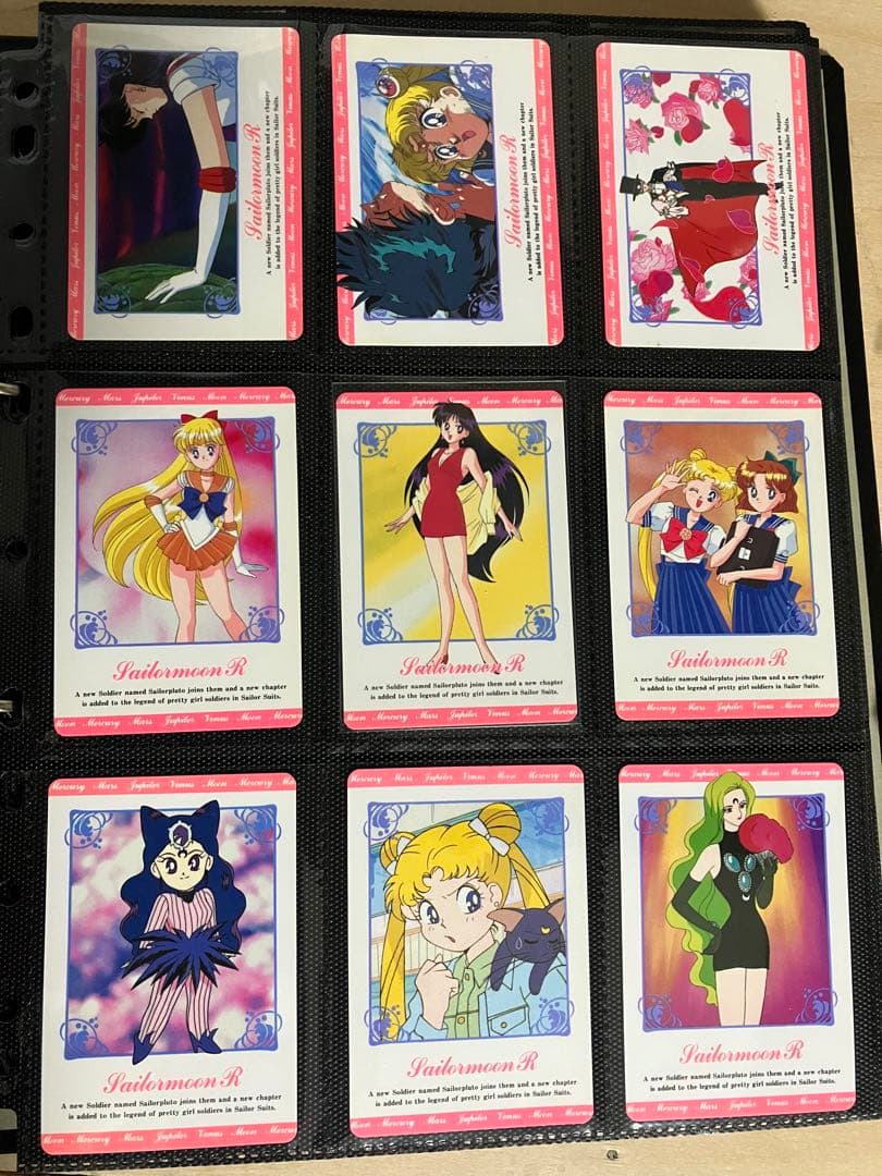 セーラームーンカード　ヒーローコレクション　2弾　ノーマル144枚+キラ12枚