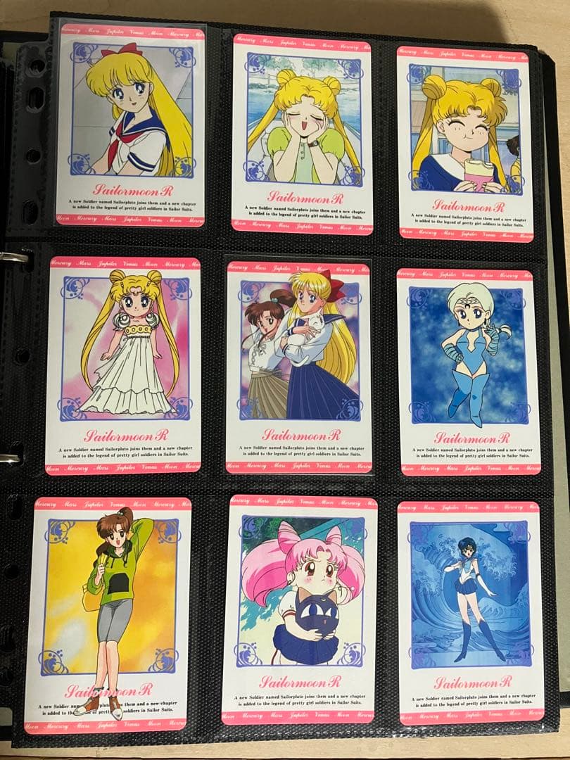 セーラームーンカード　ヒーローコレクション　2弾　ノーマル144枚+キラ12枚