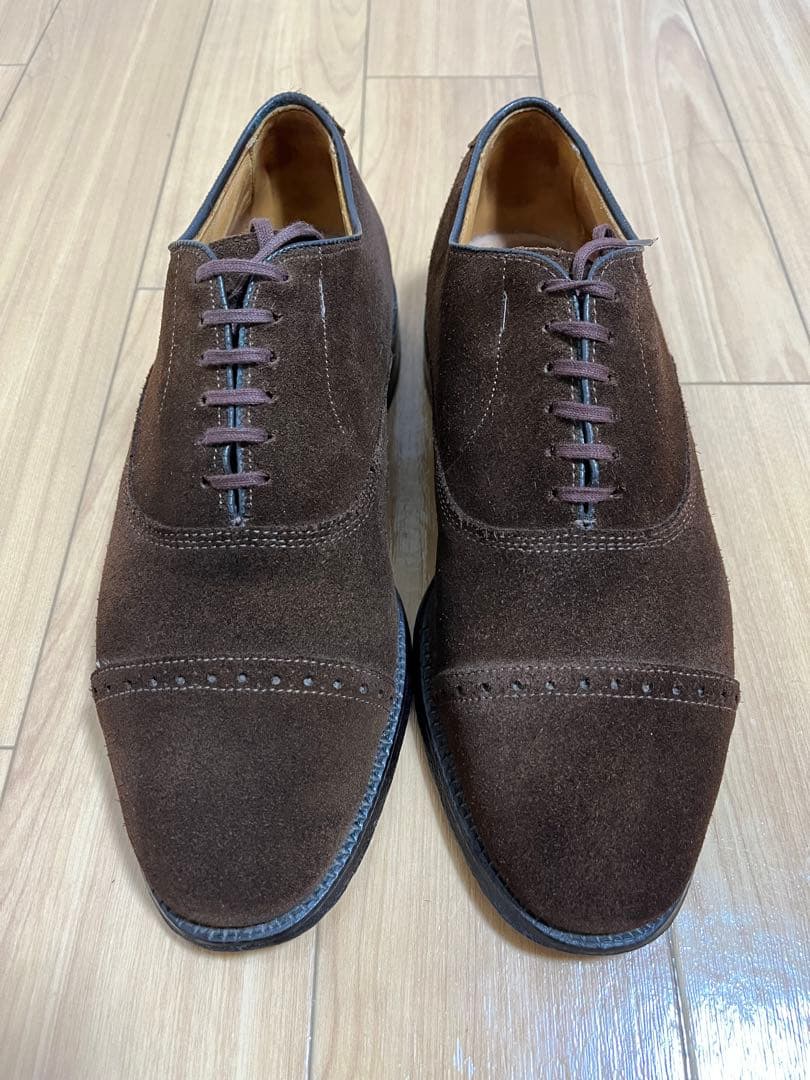 【AllenEdmonds】Bayron 7E パンチドキャップトゥ