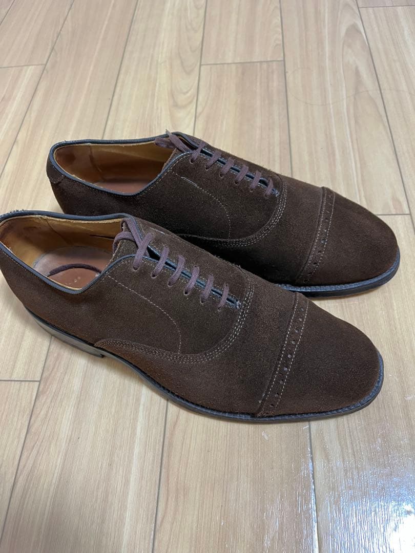 【AllenEdmonds】Bayron 7E パンチドキャップトゥ