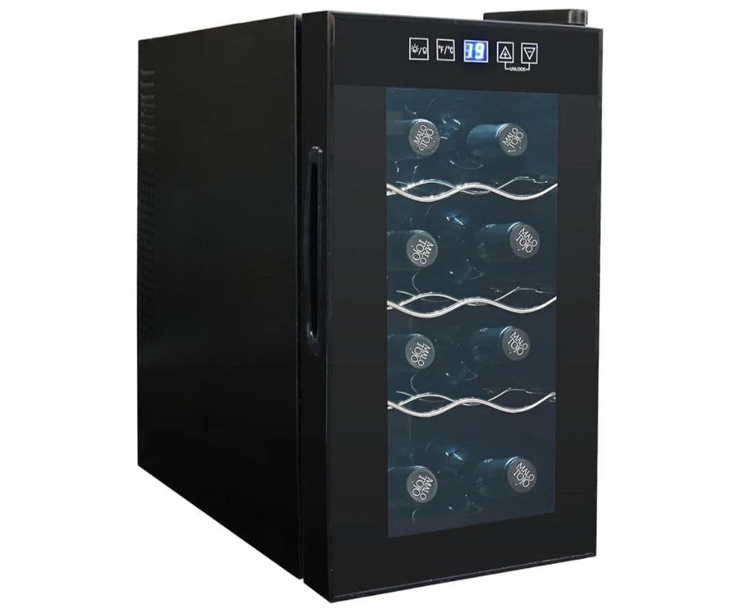 【新品未使用】SunRuck ワインセラー SR-W208 庫内LED 8本収納