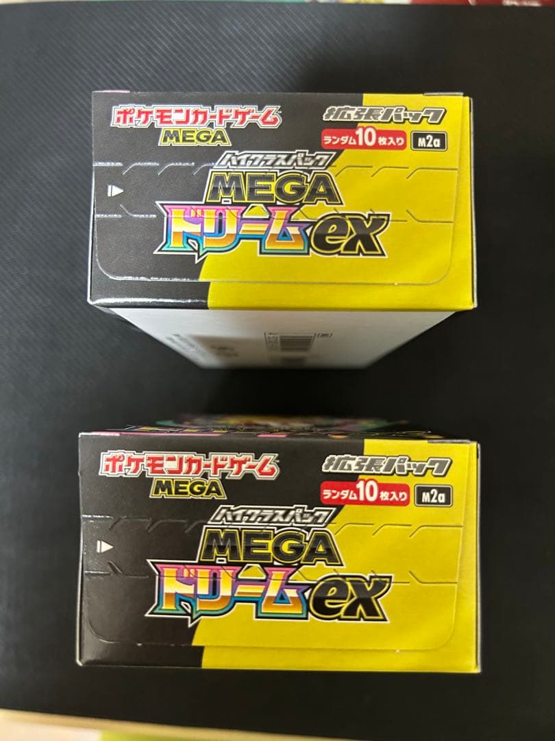 Joshin当選品　ポケモンカードMEGAドリームex シュリンクなし2BOX